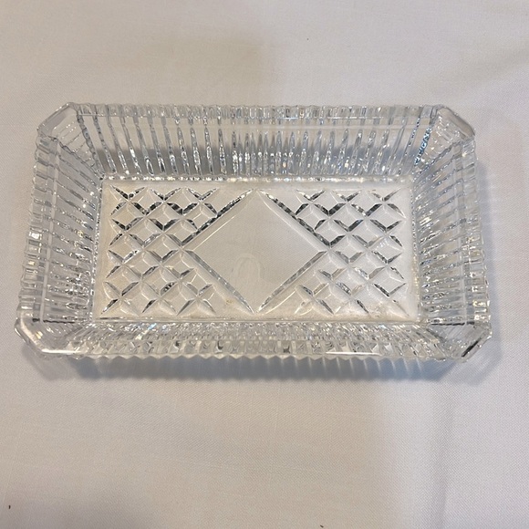 Waterford Crystal Rectangular Dish - Picture 1 of 3